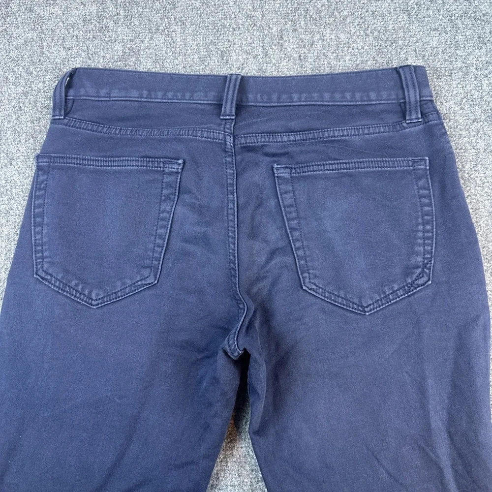 Banana Republic Traveler Pants Mens 30x32 Slim Fit Blue‎ Chino 5-Pocket Cotton